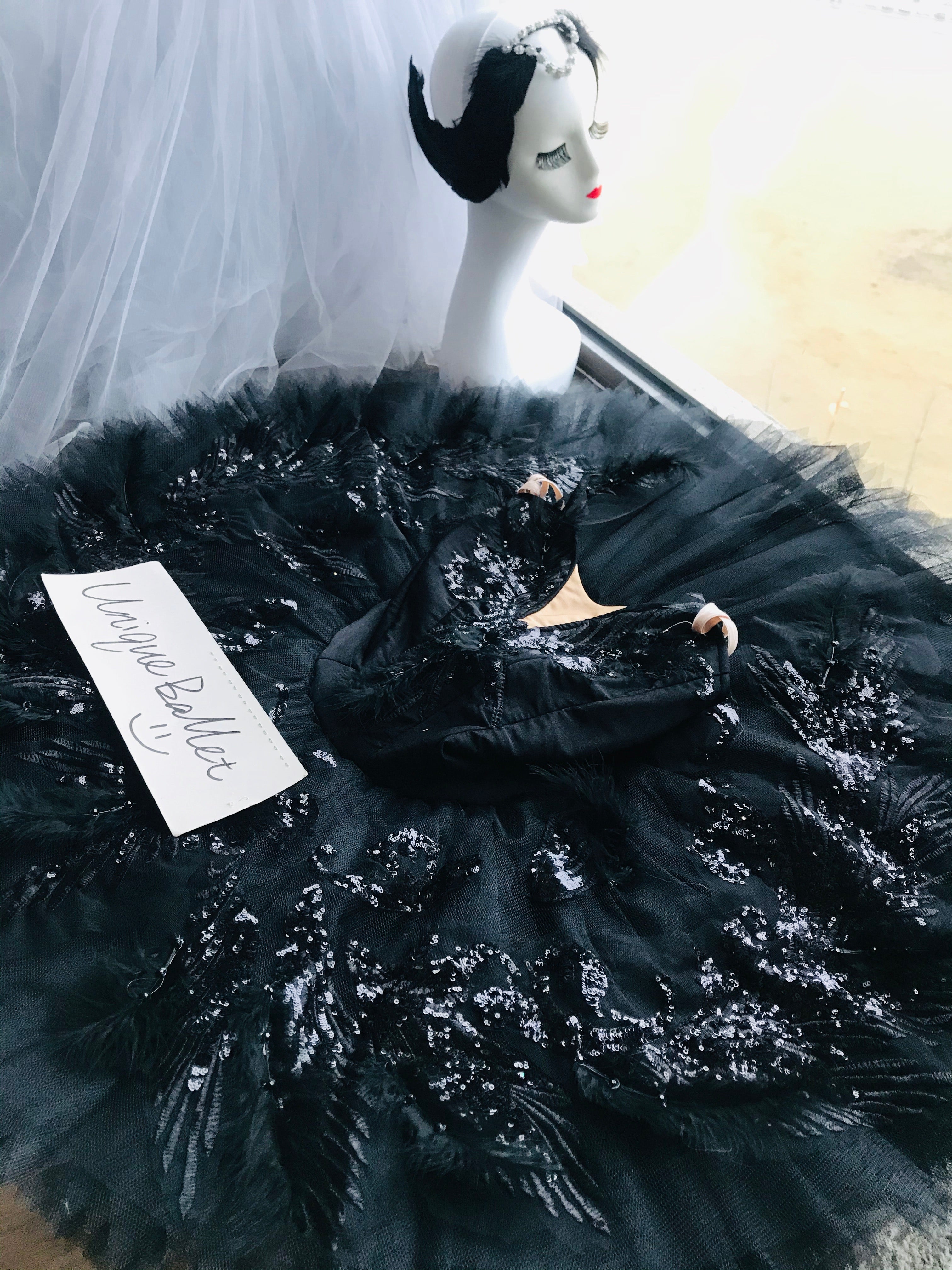 black swan dress